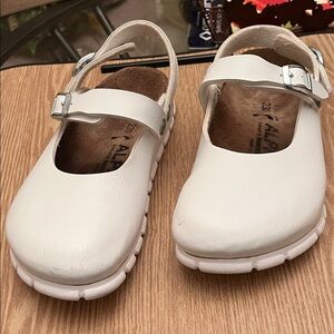 Birkenstocks Alpro white work  shoes
